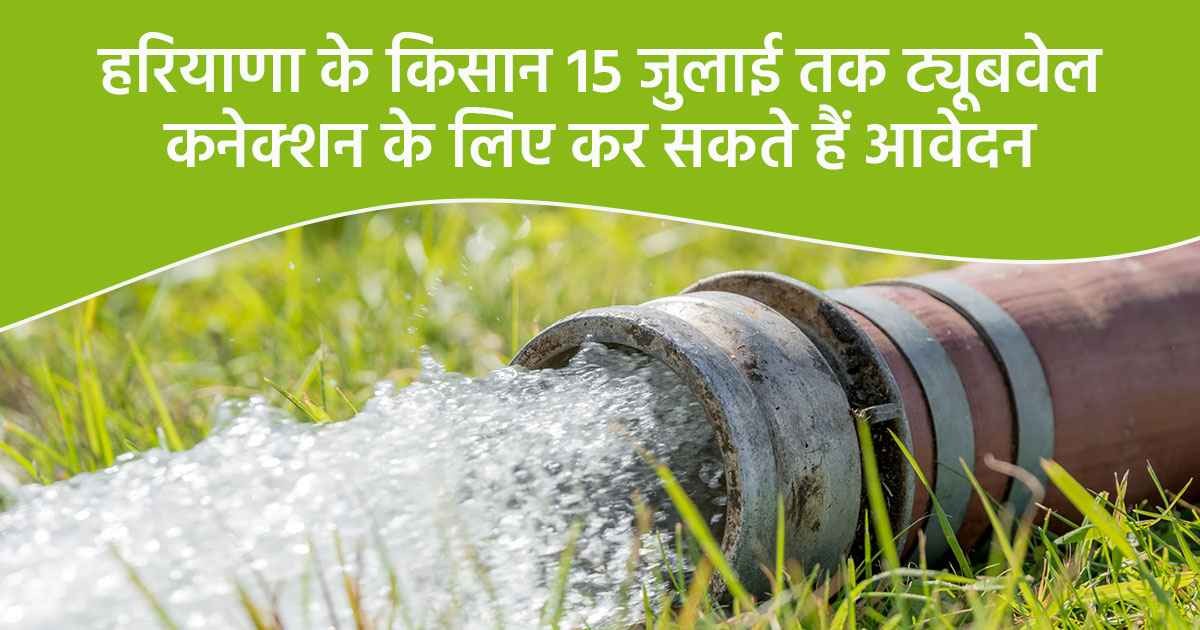 Haryana farmers can apply to increase the load of agricultural tube wells